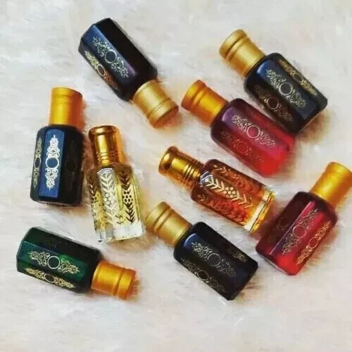 Huile Parfumée Indienne Attar Nemat - 8 Ml, Choix De Senteurs (Ambre Oud, Jannatul Firdaus...), Neuve, Expiration Décembre 2027