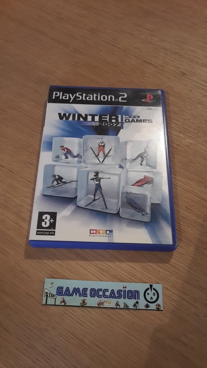 Jeu RTL Winter Games 2007 Pour PlayStation 2 - Version PAL Complète, Bon état