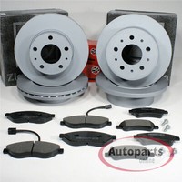 Zimmermann Bremsen Ø 308 Mm + Ø 288 Mm + BeläGe Vorne + Hinten FüR Ford Tourneo