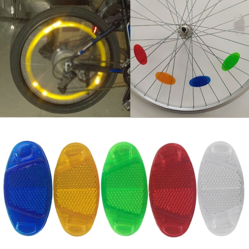 Bike Spoke Covers 4pcs Bike Spoke Reflectors MTB Road Bike For - Main Image