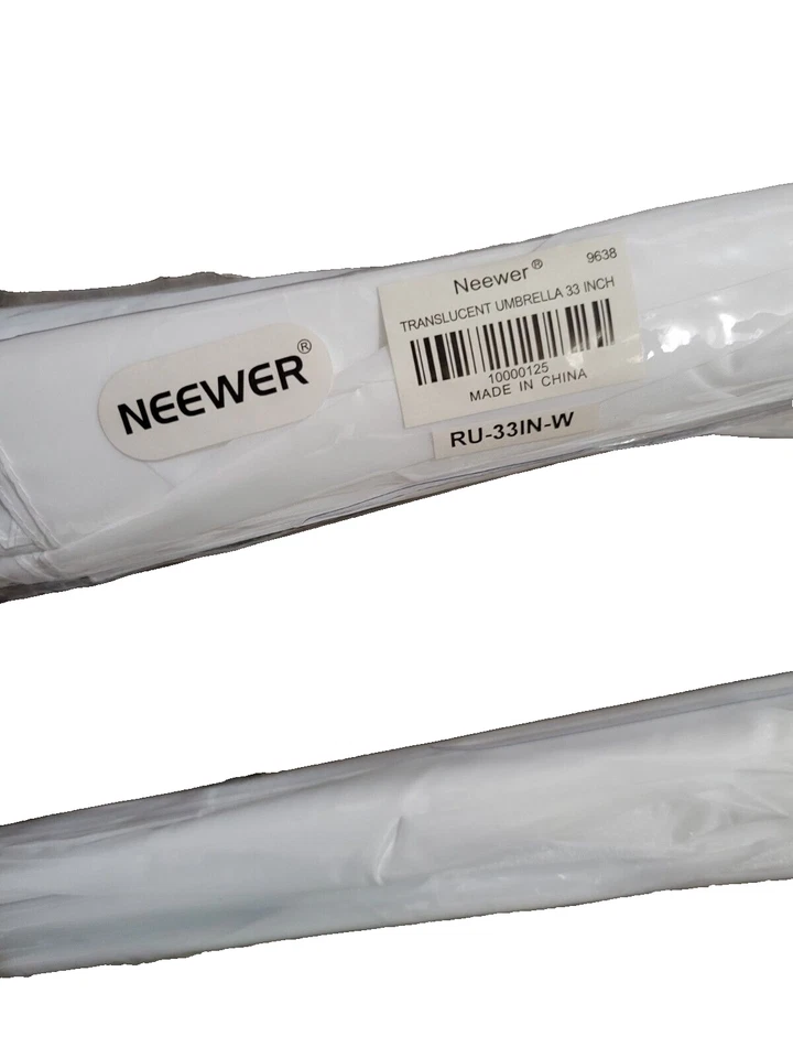 3 PACK NEEWER 33 Inch Translucent White Soft Umbrella - Image 3 of 4