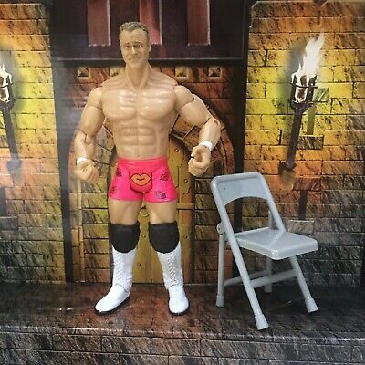 WWE BA Billy Gunn Action Figure Pink Lips Trunks 2003 Jakks Pacific Used