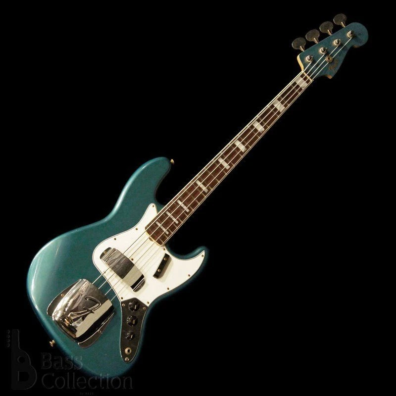 Fender Custom Shop 1966 Jazz Bass Journeyman Relic Aged Ocean Turquoise 556343