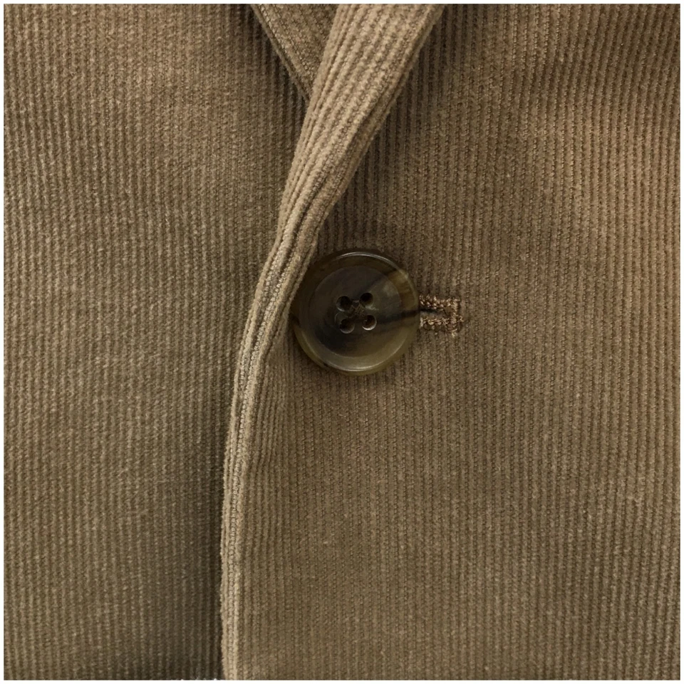 NORDSTROM Hombres Pana Blazer Abrigo Deportivo Chaqueta Informal Talla 44R Traje de Algodón Foto 3 de 4