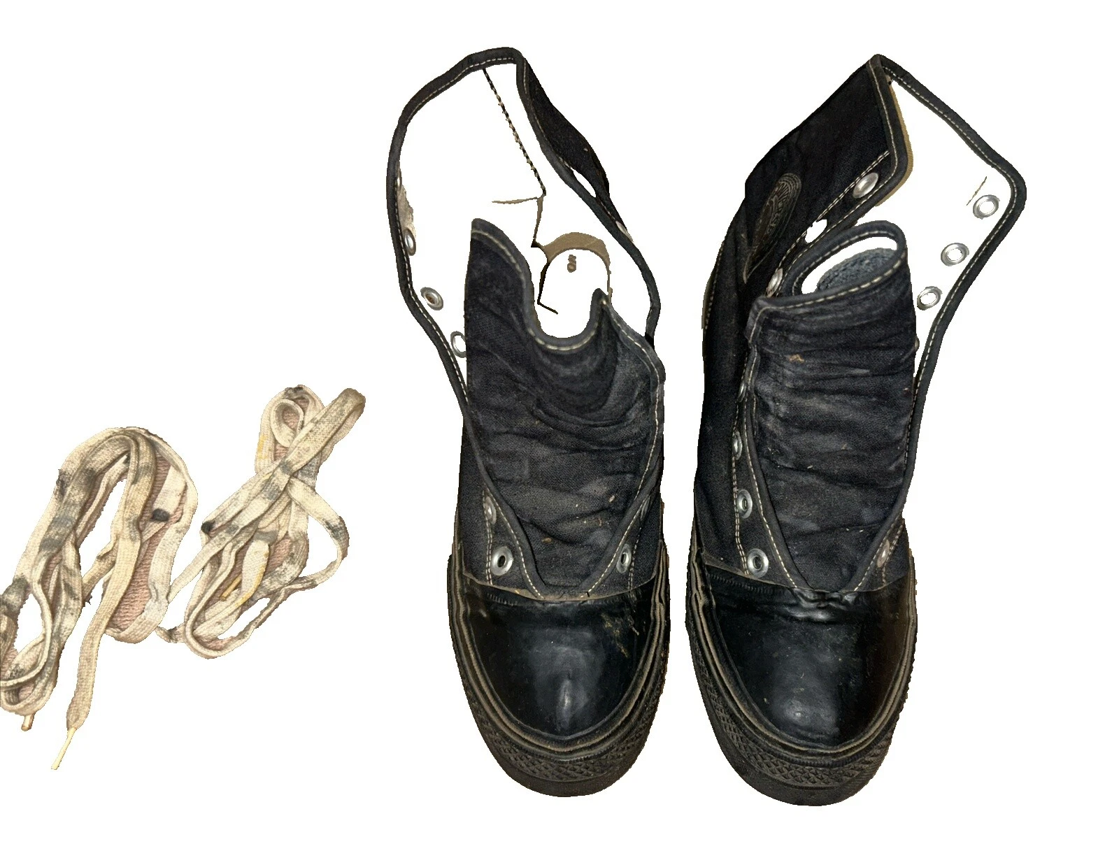 Calzado Vintage Negro Chuck Taylor para hombres