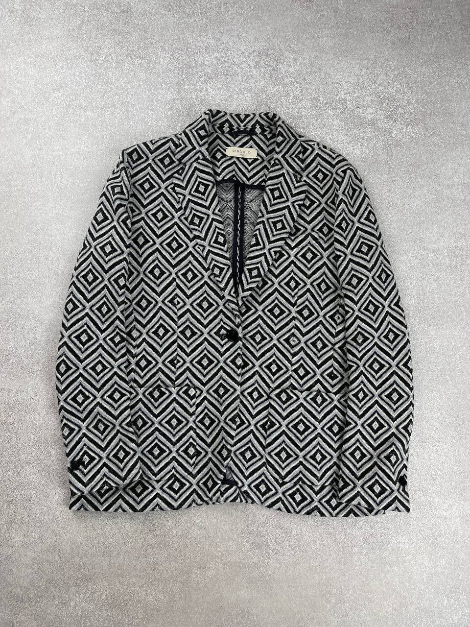 Circolo 1901 Pattern Jacquard Single-Breasted Tai… - image 1