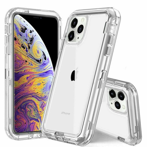 Für iPhone 14 Plus 13 12 11 Pro Max XR SE 7 8 6 stoßfeste klare Hülle Rückseite Abdeckung - Bild 9 von 16