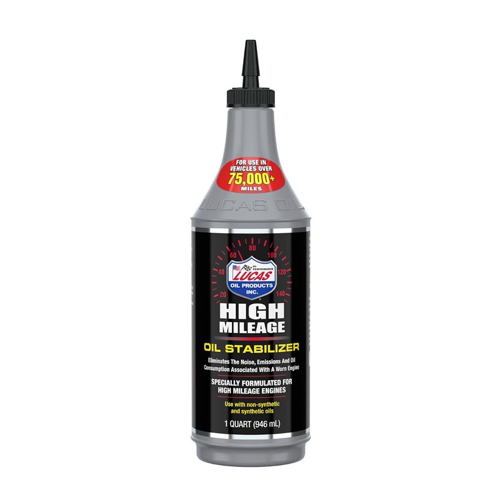 LUCAS OIL 10118 HIGH MILEAGE OIL STABILIZER 32 OZ. BOTTLE - 2 PACK