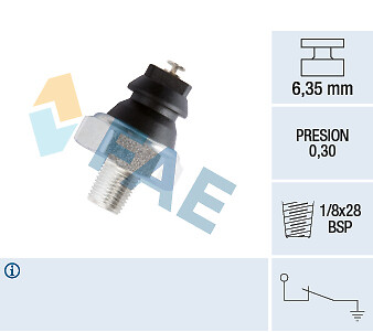 FAE 12240 ÖLdruckschalter For Daihatsu Isuzu KIA Mazda Nissan Opel Suzuki Toyota-image