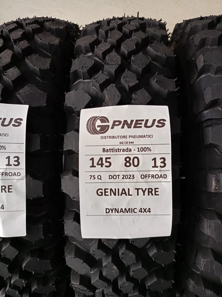 145 80 13 75 Q Genial Tyre Dynamic 4x4 PNEUMATICI RICOSTRUITI - 100% - Imagen 4 de 4