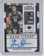 2020 CONTENDERS BK LAMAR STEVENS #11 AUTO SN /99