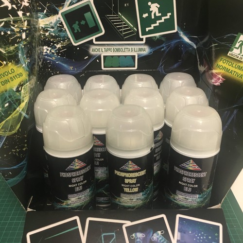 Spray antifortunistica fosforescente luminescente antiscivolo a norma DIN 67510 - Imagen 3 de 8