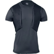 NWT CABELA'S S Shirt Concealed-Carry Holster Tactical Black Jersey