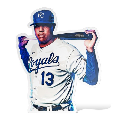 Salvador Pérez Kansas City Royals Glossy Sticker Vinyl Laminate, Self Adhesive - 第 1/8 張圖片