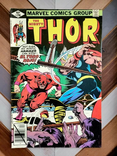 THOR #290 VG/FN (Marvel 1979) 1st app El Toro Rojo, Vampiro pro wrestling story