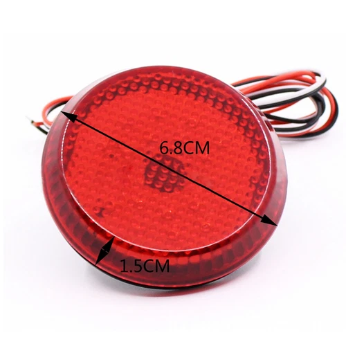 2x LED Tail Rear Bumper Reflector Lights Brake Lamp For Toyota Corolla 2007-2010 - Bild 13 von 13