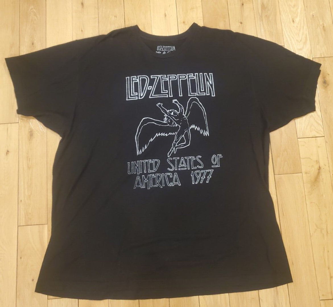 LED ZEPPELIN Retro United States of America 1977 Tour Remake T