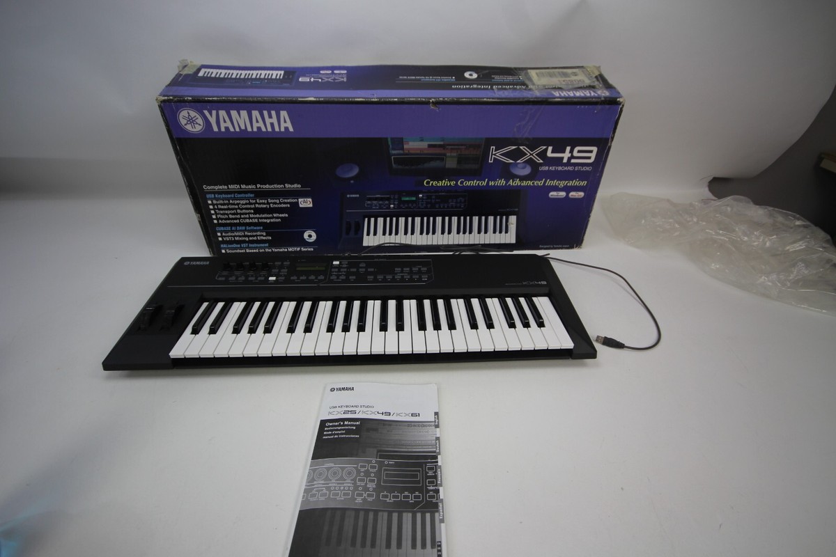 Yamaha KX49 シンセサイザー 49鍵 MX49 49-Key Synthesizer - Yamaha USA