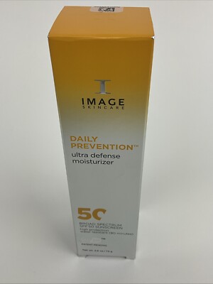 Image Skin Care Daily Prevention Ultra Defense Moisturizer SPF 50 2.6 oz 73 g