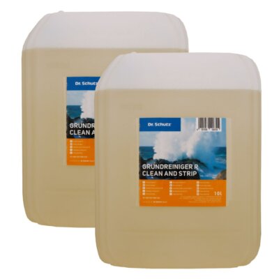 Dr. Schutz Grundreiniger R 2 x 10 Liter für alle Elastischen Böden Kanister Set