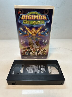 Digimon: The Movie (FOX KIDS, VHS, 2001) Digital Monsters | eBay