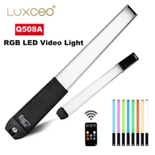 LUXCEO Q508A RGB LED Video Light 3000K-5750K Remote Control For Youtube TikTok