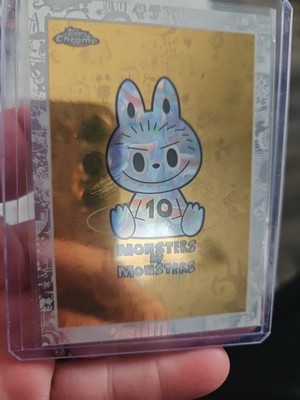 2025 Topps Chrome Labubu “Monsters By Monsters” #4 10th