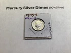 1945 S Mercury Dime with Micro S Mint Mark in Very Fine Condition 011326 12e