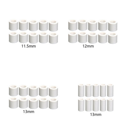 10pcs Billard Cue Stick Ferrules Easy Installation Billard Cue Ferrules