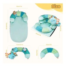 Blublu Park Sit Me Up Floor Seat with Detachable Support Pillow for Infant,...