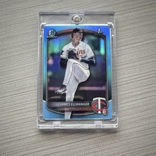 2025 Bowman Draft Chrome Prospect James Ellwanger #BDC-164 Twins Baseball