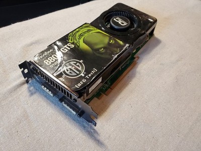 BFG NVIDIA GeForce 8800 GTS 512 MB GDDR3 SDRAM PCI Express 2.0 x16 Graphics