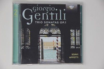 Giorgio Gentili Trio Sonatas Op.1 2cd Brilliant Classics
