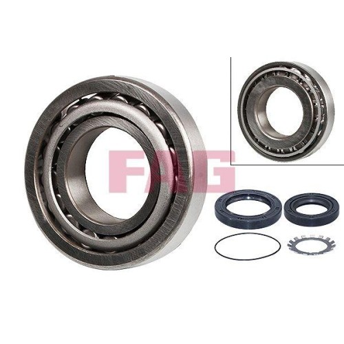 Radlagersatz Schaeffler FAG 713 6157 00 FüR Ford Mazda Hinterachse-image