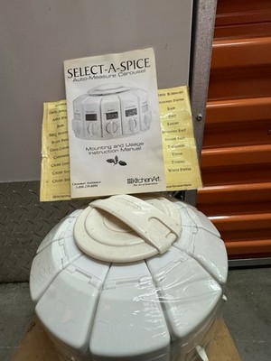 KitchenArt 57010 Professional Select-A-Spice Auto-Measure Carousel