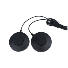 Anti-slip Mute Pedal Universal Electronic Drum Double Pedal Portable Foot Pedals