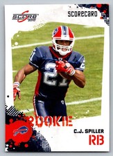 2010 Score Scorecard C.J. Spiller 315 /499