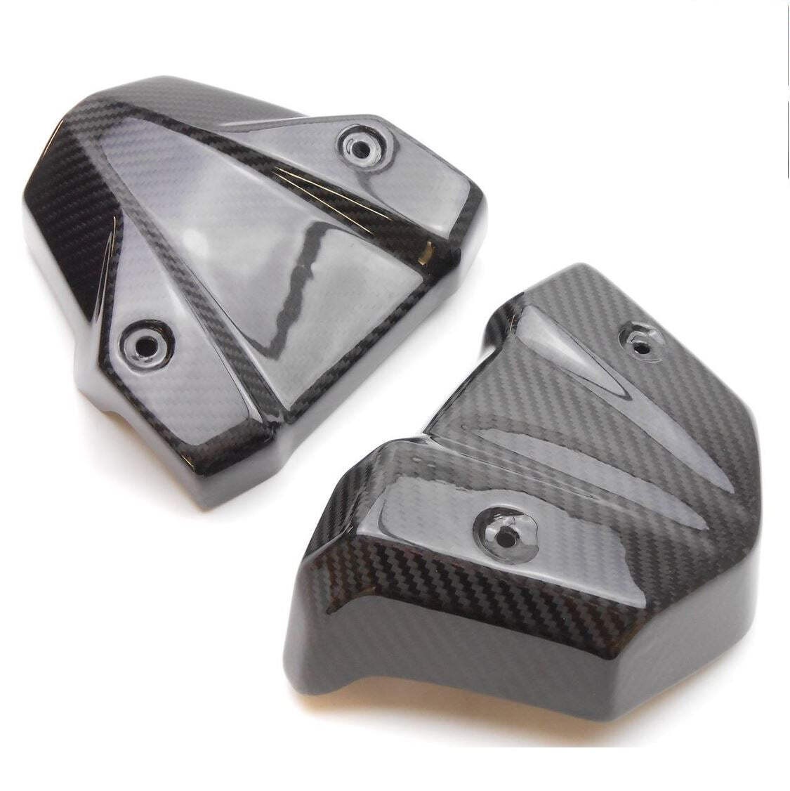 Protection moteur Yamaha MT-01 en carbone véritable de couleur noire