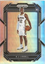 2022-23 Panini Prizm E.J. Liddell #251 Silver Prizm SP RC Chicago Bulls