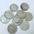 ROOSEVELT SILVER DIMES, LOT OF 10, 90% SILVER FREE SHIPPING #8799