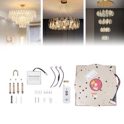 110LBs 4M Electric Chandelier Lifting Pendant Light Hoist Lifter System w/Remote