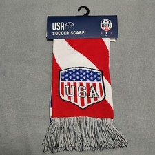 USA Soccer Stars  Stripes Scarf Unisex