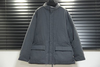 Still By Hand Nylon Puffer Jacket Slate Gray size 46 used
