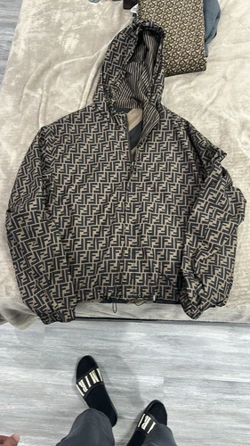 giacca reversibile fendi