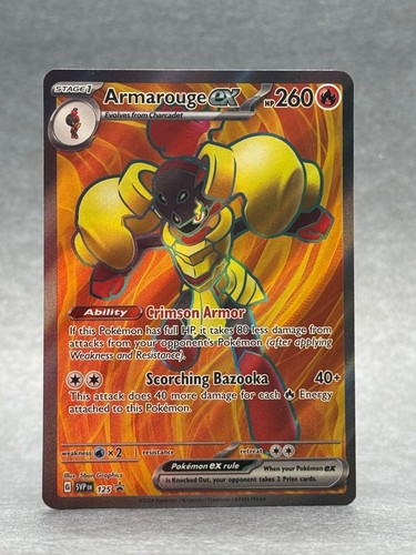 Pokémon - 125 Armarouge ex SV Scarlet & Violet Black Star Promo Holo NM TCG