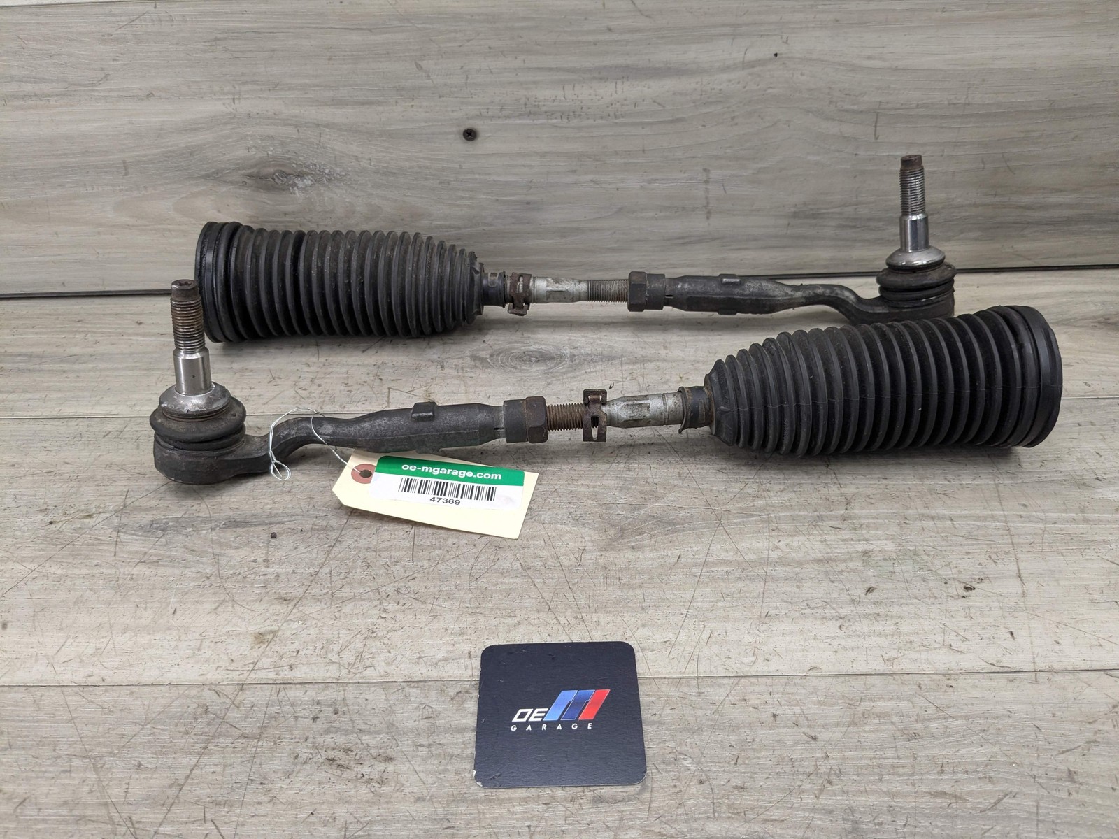 OEM BMW F02 F06 F10 F13 528 640 750 Left Right Inner Outer Tie Rods w Boot PAIR