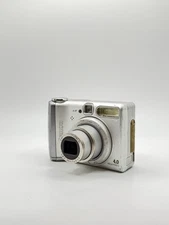 Canon PowerShot A520 4.0MP Digital Camera - Silver TESTED & WORKING 🔥