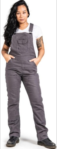 Dovetail Workwear Freshley Overalls for Women Dark Grey 12/30