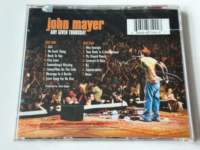 JOHN MAYER - ANY GIVEN SUNDAY - 2 CD SET - BRAND NEW - SEALED
