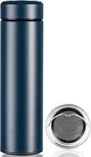 Insulated Water Bottle,17 Oz Stainless Steel Thermo, Double Wall Vacuum Water Bo